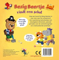 Bezig Beertje vindt een schat achterzijde