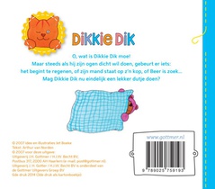 Welterusten, Dikkie Dik! achterzijde