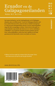 Ecuador en de Galápagoseilanden achterzijde