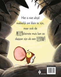 De leeuw in de muis achterzijde