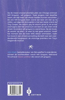 Will Grayson, will grayson achterzijde