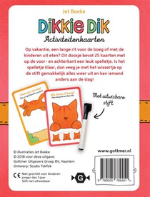 Activiteitenkaarten achterzijde