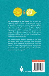De liefdesbrieven van Abelard en Lily achterzijde