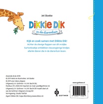 Dikkie Dik in de dierentuin achterzijde