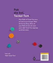Pak die bal, Teckel Tom! achterzijde