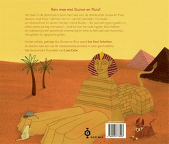 Stuiver en Pluis in het oude Egypte achterzijde