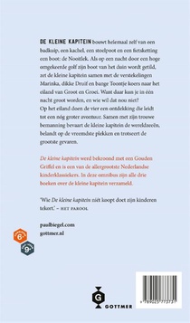 De kleine kapitein achterzijde