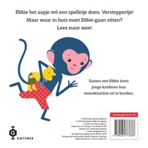 Ebbie speelt verstoppertje achterzijde
