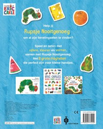 Rupsje Nooitgenoeg magneetboek achterzijde