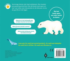 Zo voelt een zeldzaam dier achterzijde