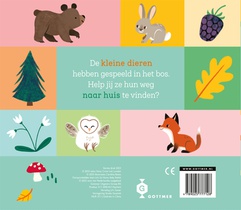 Kom je thuis, klein konijn? achterzijde