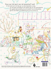 Twaalf maanden in de kleuterklas achterzijde