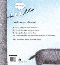 Hallo kleintje! achterzijde