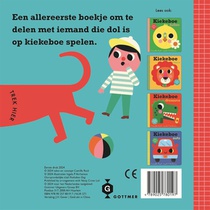 Kiekeboe hondje achterzijde