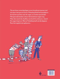 Roos redt de brandweer achterzijde