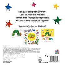Allereerste kleuren met Rupsje Nooitgenoeg achterzijde