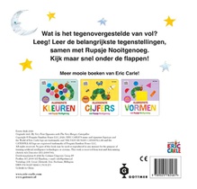 Allereerste tegenstellingen met Rupsje Nooitgenoeg achterzijde