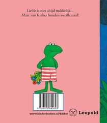 Kikker is verliefd achterzijde