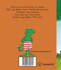 Kikker en het vogeltje achterzijde