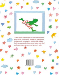 Mijn kikker babyboek achterzijde