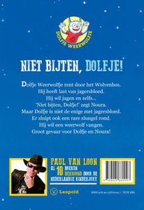 Niet bijten, Dolfje! achterzijde