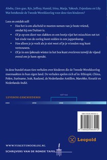 Vergeten Oorlog achterzijde