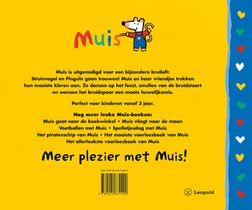 Muis gaat naar een bruiloft achterzijde