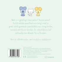 Baby's eerste puzzelboek achterzijde