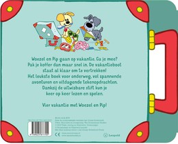 Woezel & Pip gaan op vakantie! achterzijde
