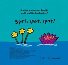 Spet spat, Eendje in bad! achterzijde