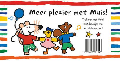 Muis uitdeelboekjes achterzijde