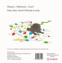 Olifantje is jarig achterzijde