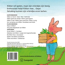 Oeps, Kikker! achterzijde