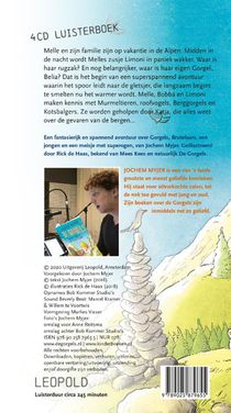 De Gorgels en het geheim van de gletsjer 4cd achterkant