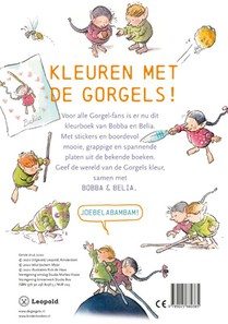 De Gorgels Kleurboek van Bobba & Belia achterzijde