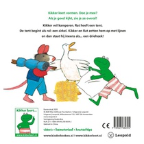 Kikker leert vormen achterzijde