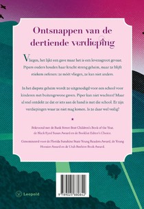 Het meisje dat kon vliegen achterzijde