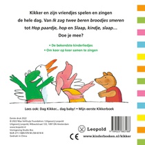 Zing mee met Kikker achterzijde