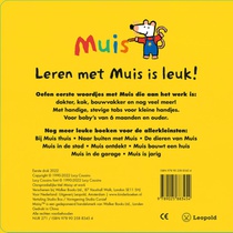 Muis aan het werk achterzijde