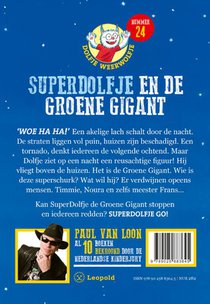 SuperDolfje en de Groene Gigant achterzijde