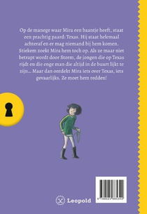 Het geheim van het verdwenen paard achterzijde