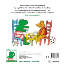 Kikker leert tellen achterzijde