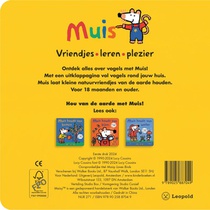 Muis houdt van vogels achterzijde