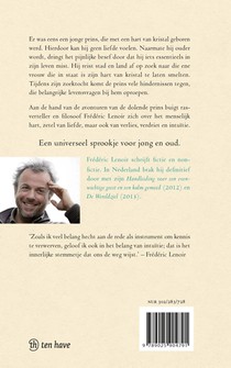 Hart van kristal achterzijde