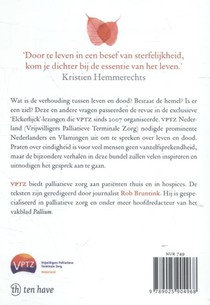 Over de dood gesproken achterzijde