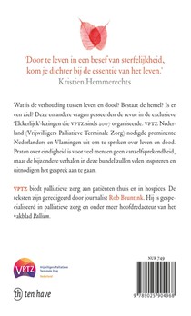 Over de dood gesproken achterzijde
