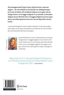 Leven met hooggevoeligheid-Het werkboek achterzijde