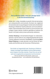 Compassievolle communicatie achterzijde