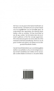 Het leven van de geest achterzijde