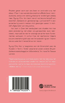 Over het verdwijnen van rituelen achterzijde